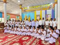 พิธีพรรพชาสามเณรบวชศีลจาริณีเฉลิมพระเกียรติฯ